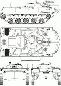 BMD-1 blueprint