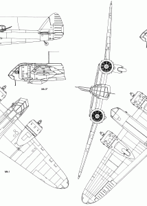 Bristol Blenheim blueprint