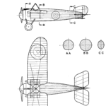 Bristol M.1 blueprint