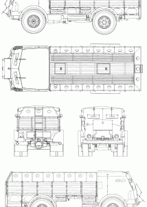 Fiat 665NM blueprint