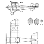 Martinsyde S.1 blueprint