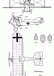 Phönix D.III blueprint