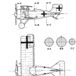 Siemens-Schuckert D.III blueprint