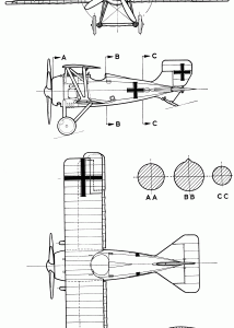 Siemens-Schuckert D.III blueprint