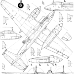 Tupolev Tu-2 blueprint