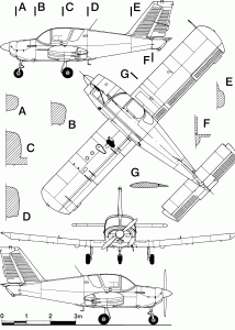 UTVA 75 blueprint