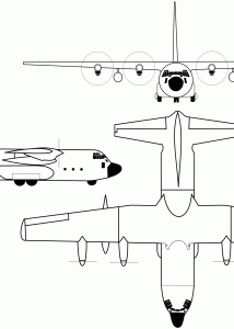 C-130 Hercules blueprint