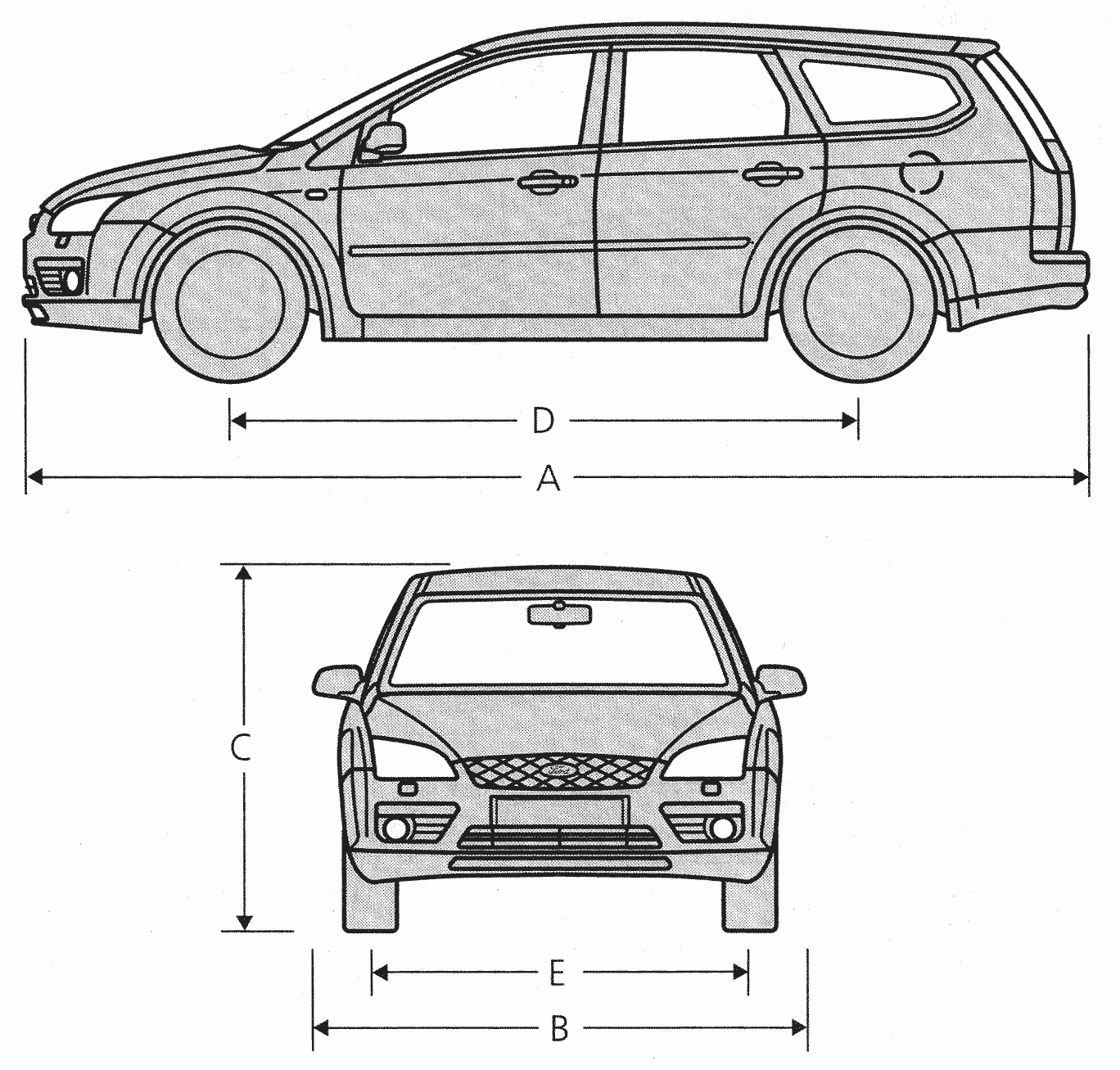 Ford Focus blueprint