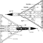 Dassault Mirage 2000 blueprint
