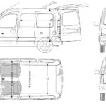Renault Kangoo blueprint