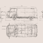 Ford Taunus Transit blueprint