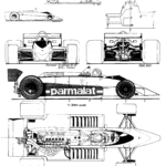 Brabham BT48 blueprint