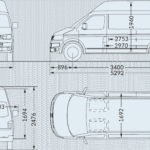 Volkswagen Transporter T5 blueprint