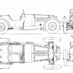 Aston Martin Ulster blueprint