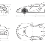 Marussia B2 blueprint