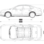 Nissan Teana blueprint