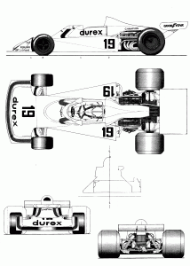 Surtees TS19 blueprint