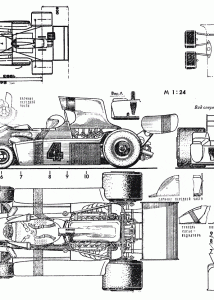 Tyrrell P34 blueprint