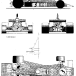 Tyrrell 007 blueprint