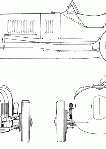 Maserati Tipo 26 blueprint