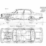 Volvo 142 blueprint