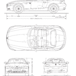 BMW Z4 blueprint