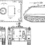 M113 armored personnel carrier blueprint