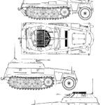 Sd.Kfz. 250 blueprint