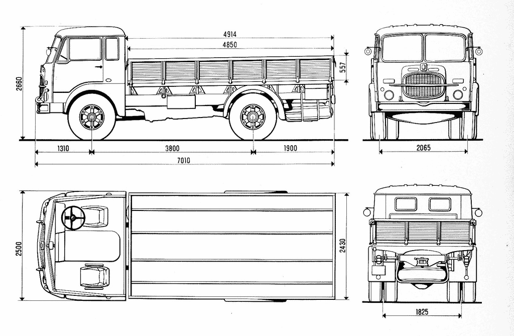 Fiat 682 n4 blueprint