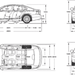 Volvo S90 blueprint
