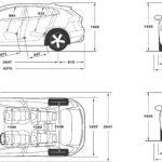 Volvo V40 blueprint
