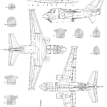 Lockheed S-3 Viking blueprint