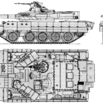 T-55AGM blueprint