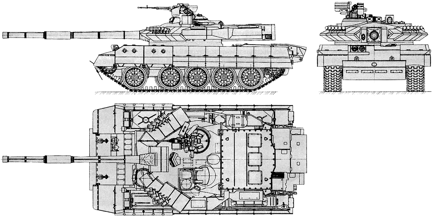 T-55AGM blueprint