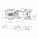 Batmobile 1989 blueprint