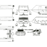 Constitution Class Starship - U.S.S. Enterprise NCC-1701 blueprint