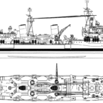 HMS Belfast C35 blueprint