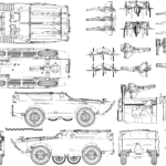 BRDM-1 blueprint