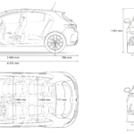 Renault Megane RS blueprint
