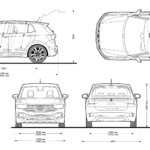 Volkswagen T-Cross blueprint