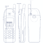 Nokia 6110 blueprint