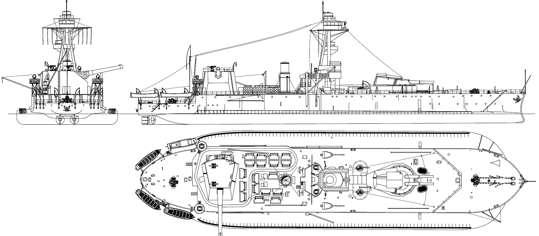 HMS General Wolfe blueprint