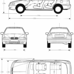 Rover 400 blueprint