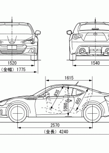 Toyota 86 blueprint