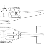 Bell 212 blueprint