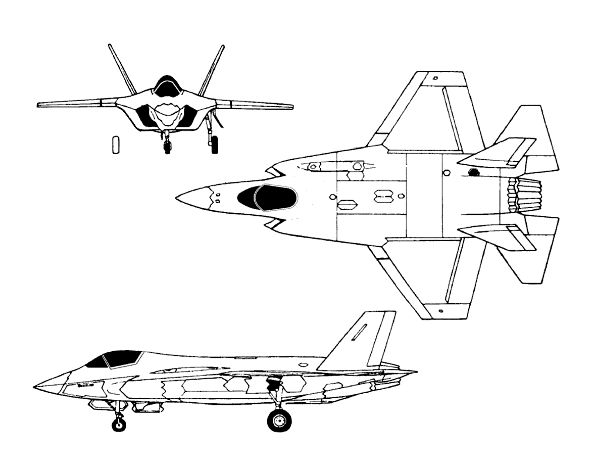 F-35 blueprint.