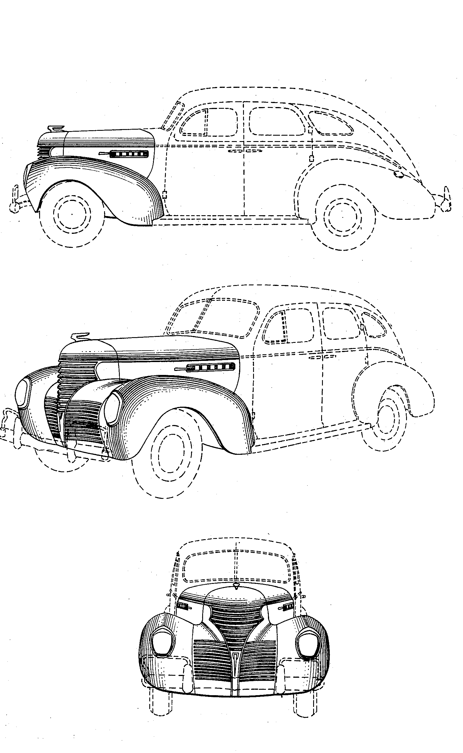 DeSoto Deluxe Touring Sedan blueprint