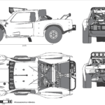 Ford F-150 Trophy Truck blueprint