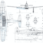 Kawasaki Ki-61 blueprint