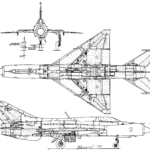 MiG-21 blueprint